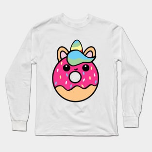 Unicorn Donut Long Sleeve T-Shirt